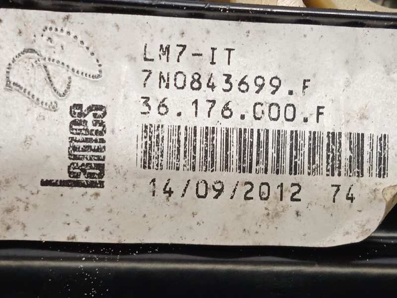 Recambio de elevalunas trasero izquierdo para volkswagen sharan (7n1) 2.0 tdi referencia OEM IAM 7N0843699F  8K0959802B