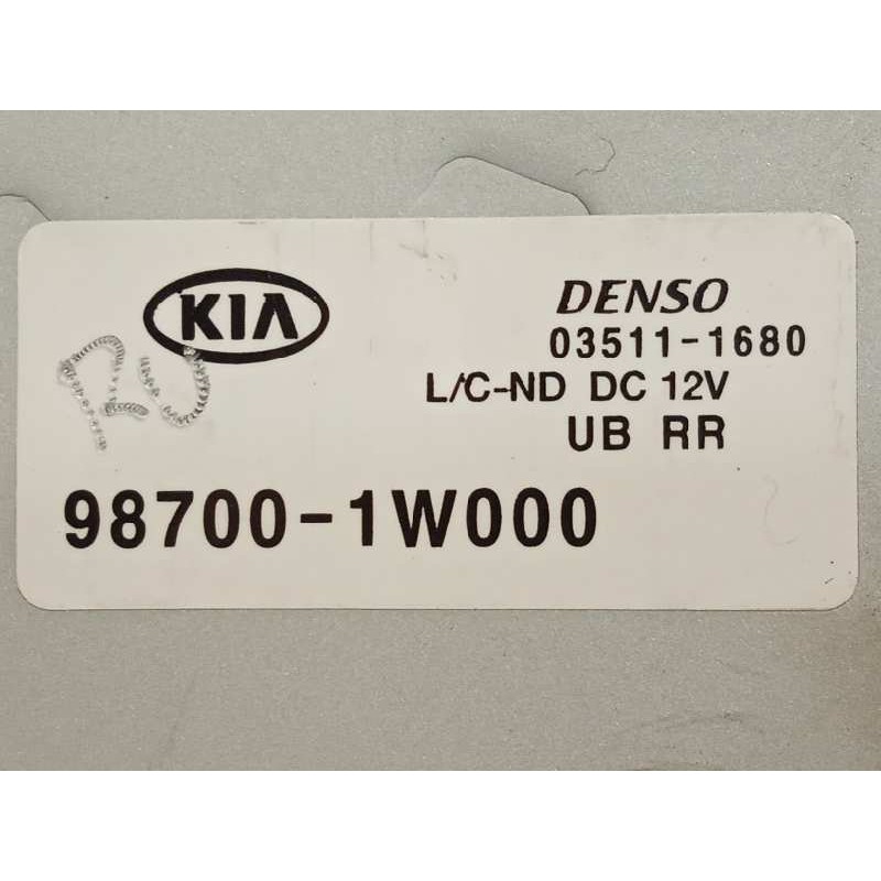 Recambio de motor limpia trasero para kia rio basic referencia OEM IAM 987001W000  