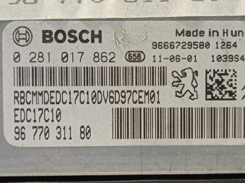 Recambio de centralita motor uce para citroën c4 lim. seduction referencia OEM IAM 9677031180 9666729580 0281017862