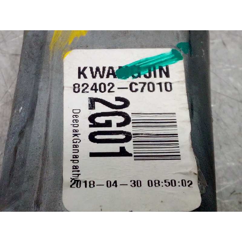 Recambio de elevalunas delantero derecho para hyundai i20 active 1.0 tgdi cat referencia OEM IAM 82402C7010  82404C7010