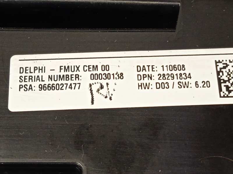 Recambio de mando climatizador para citroën c4 lim. seduction referencia OEM IAM 9666027477  98040782ZD