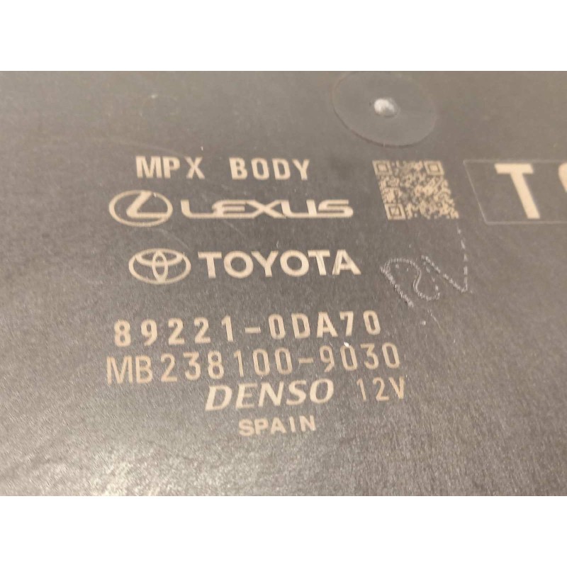 Recambio de modulo electronico para toyota yaris cross 1.5 hybrid (mxpj10l) referencia OEM IAM 892210DA70  MB2381009030