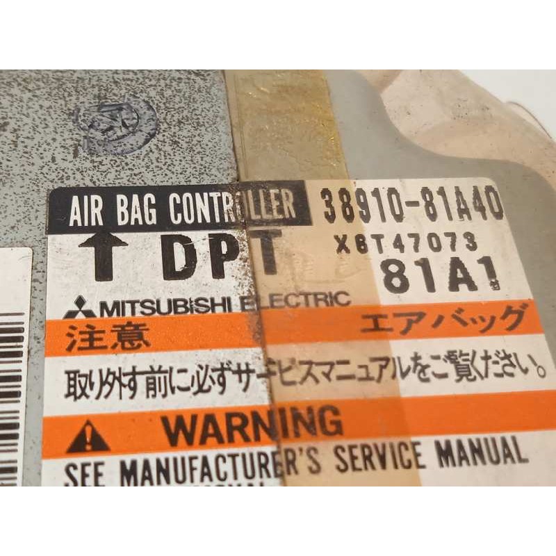 Recambio de centralita airbag para suzuki jimny sn (fj) 1.3 16v cat referencia OEM IAM 3891081A40  