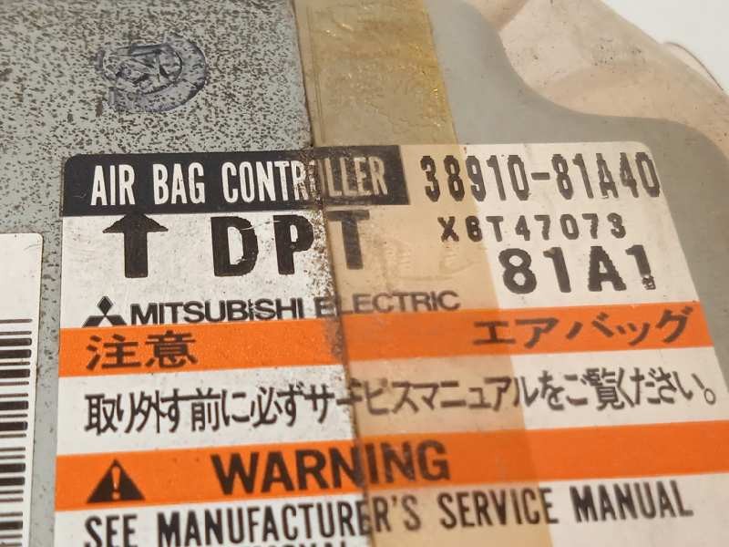 Recambio de centralita airbag para suzuki jimny sn (fj) 1.3 16v cat referencia OEM IAM 3891081A40  