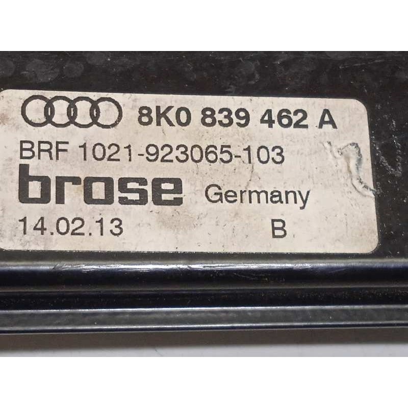 Recambio de elevalunas trasero derecho para audi a4 avant (8k5) (2008) básico referencia OEM IAM 8K0839462A  8K0959812A