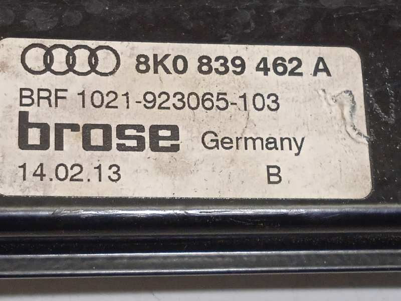 Recambio de elevalunas trasero derecho para audi a4 avant (8k5) (2008) básico referencia OEM IAM 8K0839462A  8K0959812A