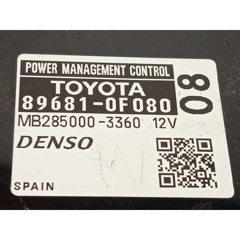 Recambio de modulo electronico para toyota avensis touring sports advance referencia OEM IAM 896810F080  MB2850003360