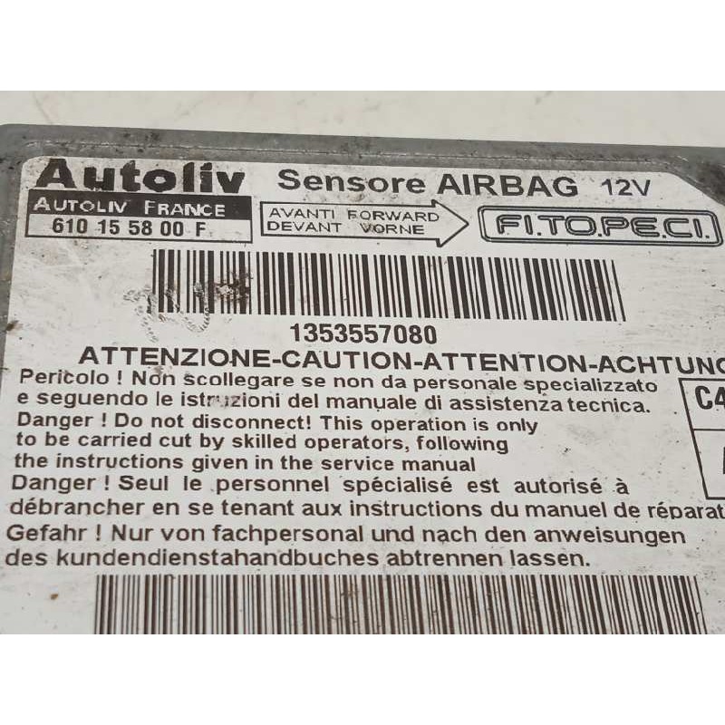 Recambio de centralita airbag para citroën nemo x referencia OEM IAM 1353557080  