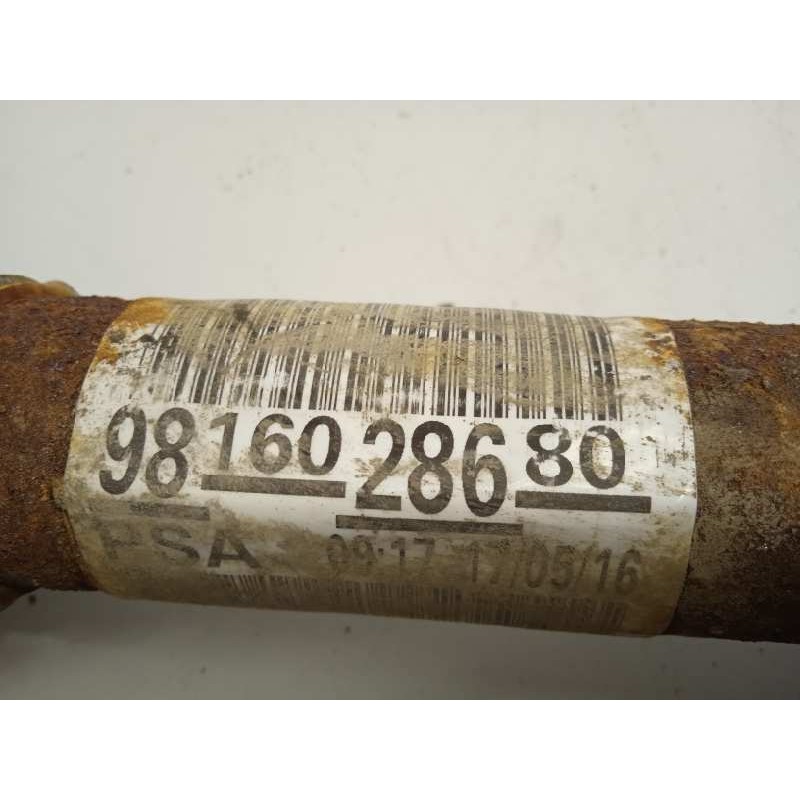 Recambio de transmision delantera derecha para peugeot 208 access referencia OEM IAM 9816028680  