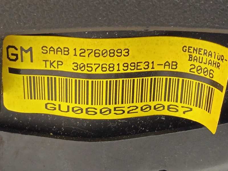 Recambio de airbag delantero izquierdo para cadillac bls 1.9 d pdf referencia OEM IAM 12760893  