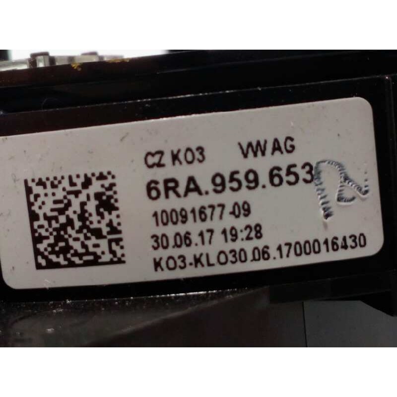 Recambio de anillo airbag para seat ibiza (kj1) 1.0 tsi referencia OEM IAM 6RA959653  