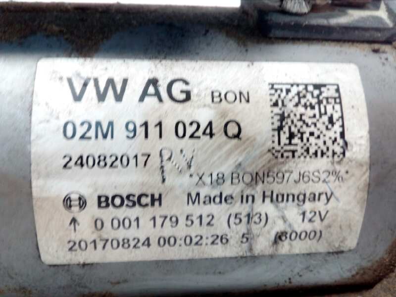 Recambio de motor arranque para seat ibiza (kj1) 1.0 tsi referencia OEM IAM 02M911024Q  0001179512