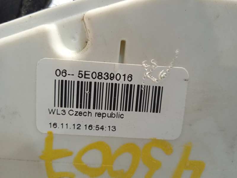 Recambio de cerradura puerta trasera derecha para seat toledo (kg3) reference referencia OEM IAM 5E0839016  