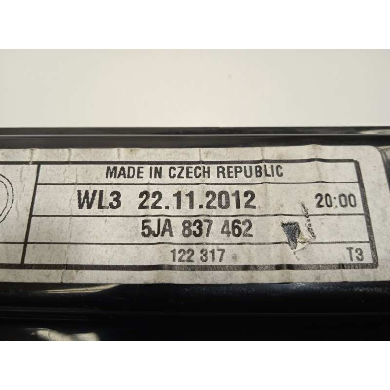 Recambio de elevalunas delantero derecho para seat toledo (kg3) reference referencia OEM IAM 5JA837462  5JA959812E