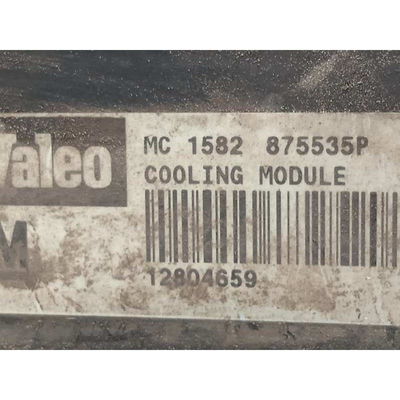 Recambio de intercooler para cadillac bls 1.9 d pdf referencia OEM IAM 12804659  