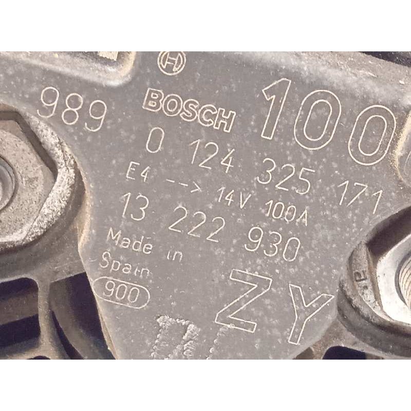 Recambio de alternador para opel astra gtc energy referencia OEM IAM 13222930  0124325171