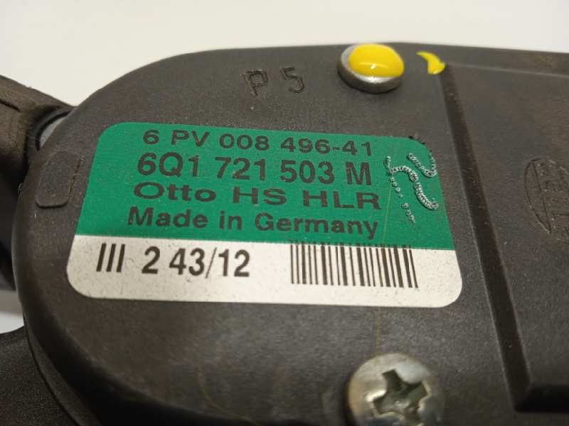 Recambio de potenciometro pedal para seat toledo (kg3) reference referencia OEM IAM 6Q1721503M  6PV00849641