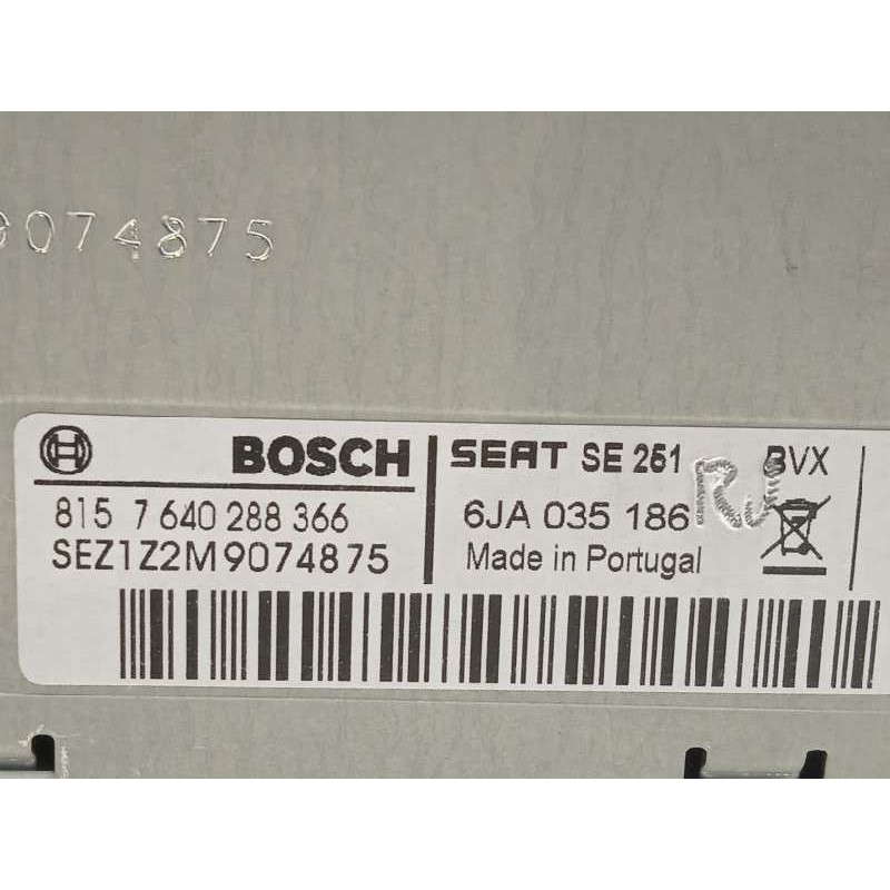 Recambio de sistema audio / radio cd para seat toledo (kg3) reference referencia OEM IAM 6JA035186  6JA035186WHS