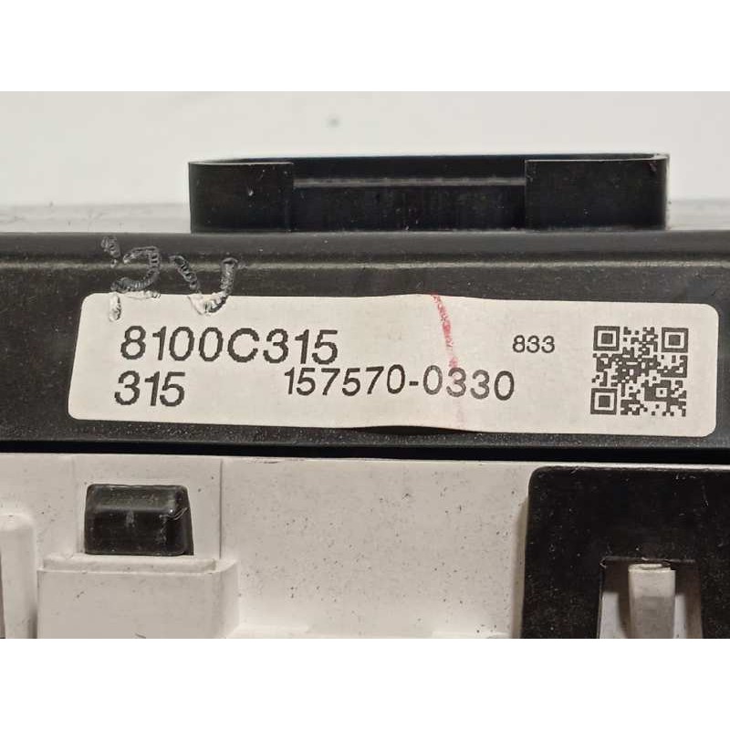 Recambio de cuadro instrumentos para mitsubishi space star (a00) motion referencia OEM IAM 8100C315  1575700330