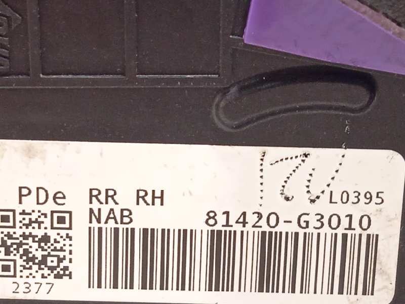 Recambio de cerradura puerta trasera derecha para hyundai i30 cw (pd) trend referencia OEM IAM 81420G3010  