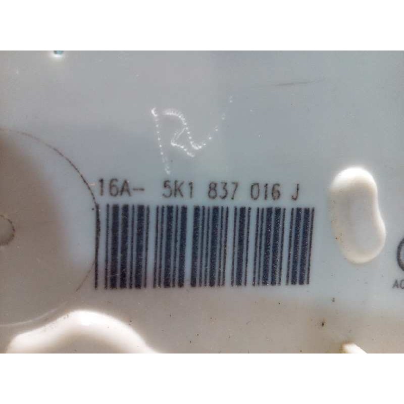 Recambio de cerradura puerta delantera derecha para seat leon (5f1) reference referencia OEM IAM 5K1837016J  