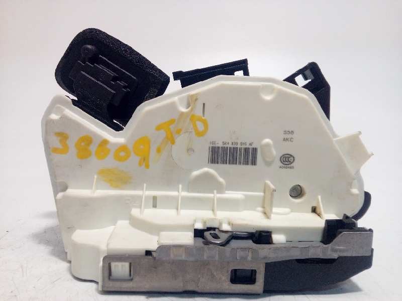 Recambio de cerradura puerta trasera derecha para seat leon (5f1) reference referencia OEM IAM 5K4839016AF  