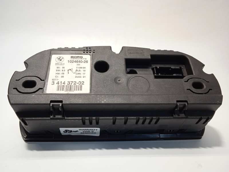 Recambio de cuadro instrumentos para bmw x3 (e83) 2.0d referencia OEM IAM 62113414372  