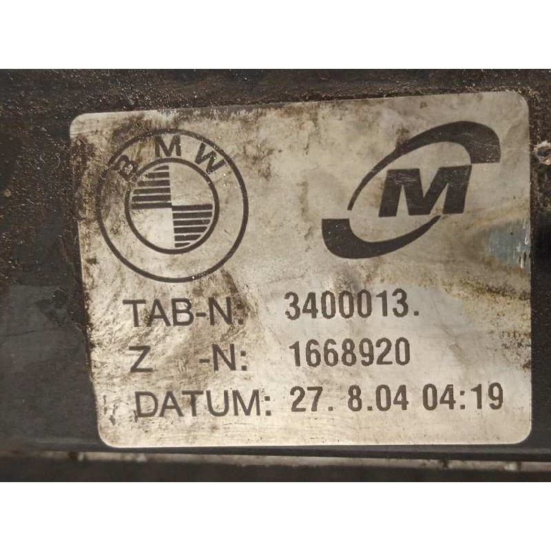 Recambio de radiador agua para bmw x3 (e83) 2.0d referencia OEM IAM 3400013  17113400013