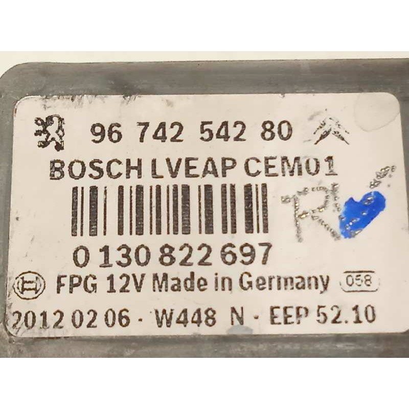 Recambio de elevalunas delantero izquierdo para peugeot 208 allure referencia OEM IAM 9674254280 96 731 532 80 9816402180