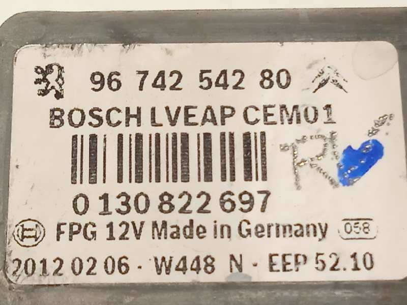 Recambio de elevalunas delantero izquierdo para peugeot 208 allure referencia OEM IAM 9674254280 96 731 532 80 9816402180