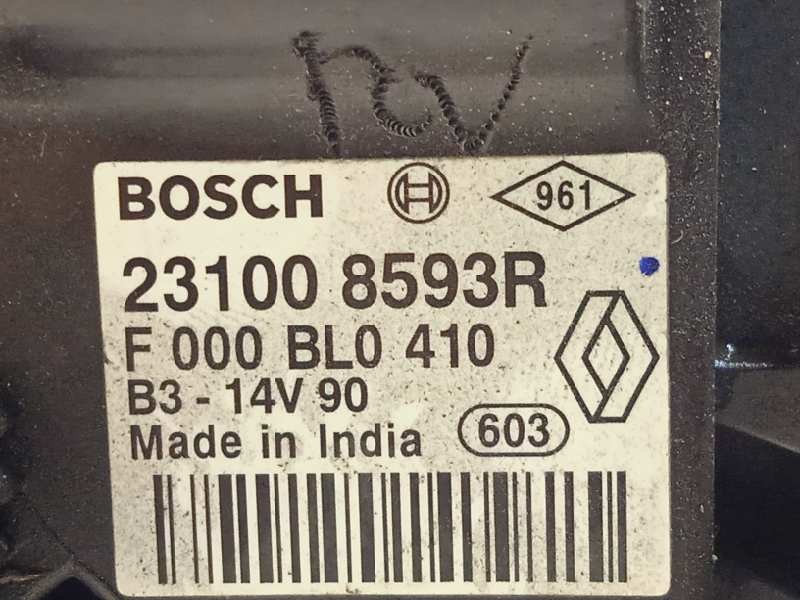 Recambio de alternador para renault clio iv grandtour dynamique referencia OEM IAM 231008593R  F000BL0410