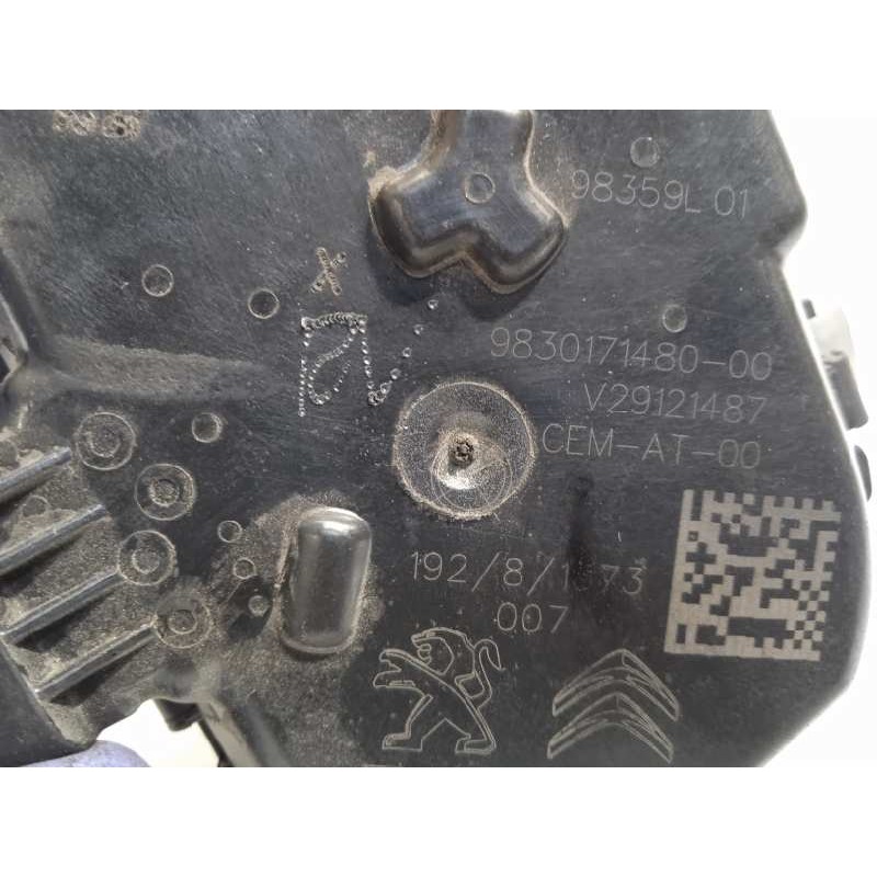 Recambio de caja mariposa para peugeot expert combi 1.6 blue-hdi fap referencia OEM IAM 9830171480  98359L