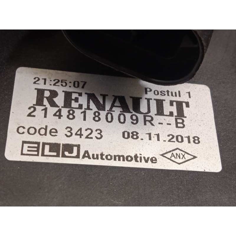 Recambio de electroventilador para renault clio iv grandtour dynamique referencia OEM IAM 214818009R  