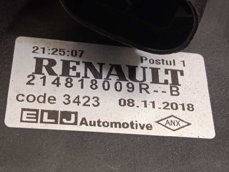 Recambio de electroventilador para renault clio iv grandtour dynamique referencia OEM IAM 214818009R  