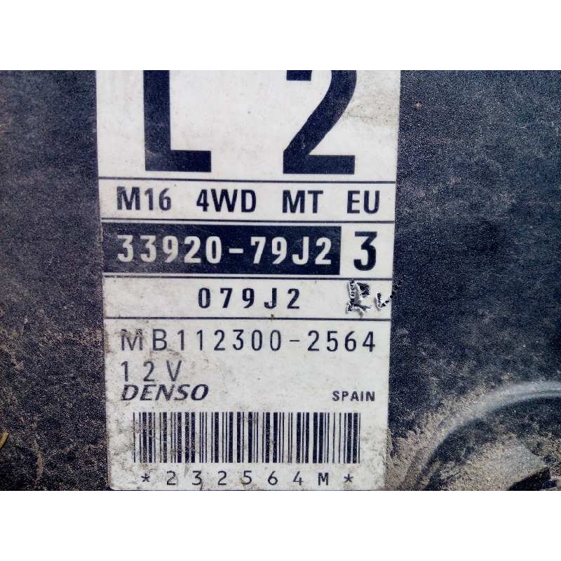 Recambio de centralita motor uce para suzuki sx4 rw (ey) gl referencia OEM IAM 3392079J23  MB1123002564