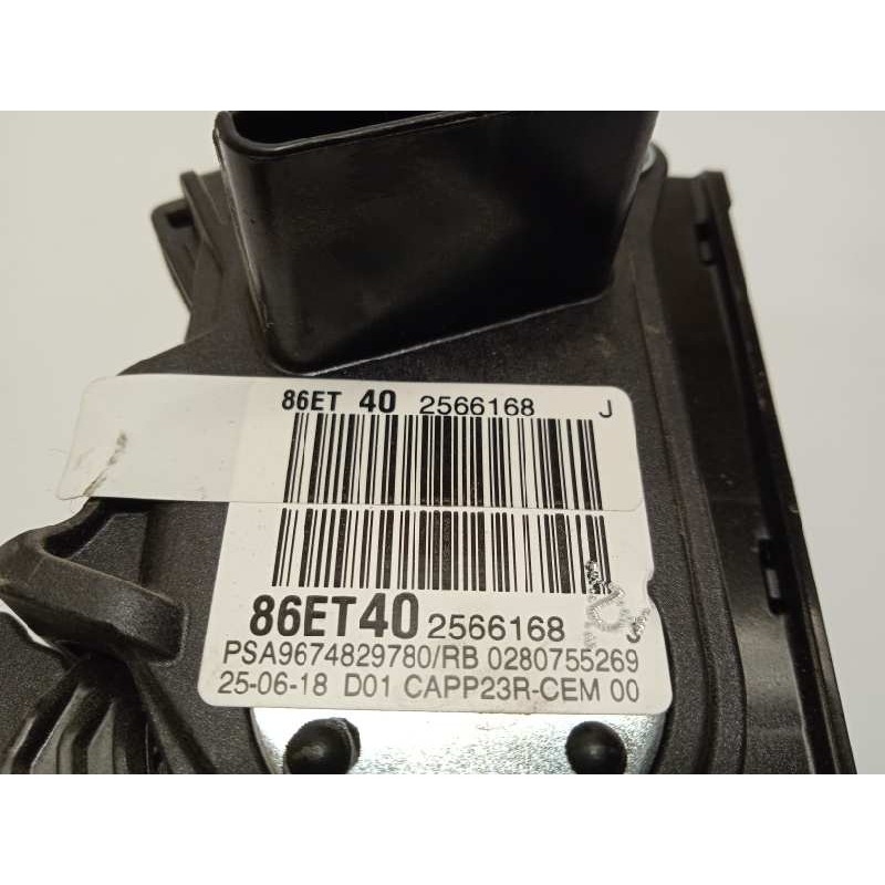 Recambio de potenciometro pedal para peugeot expert combi 1.6 blue-hdi fap referencia OEM IAM 9674829780  86ET40