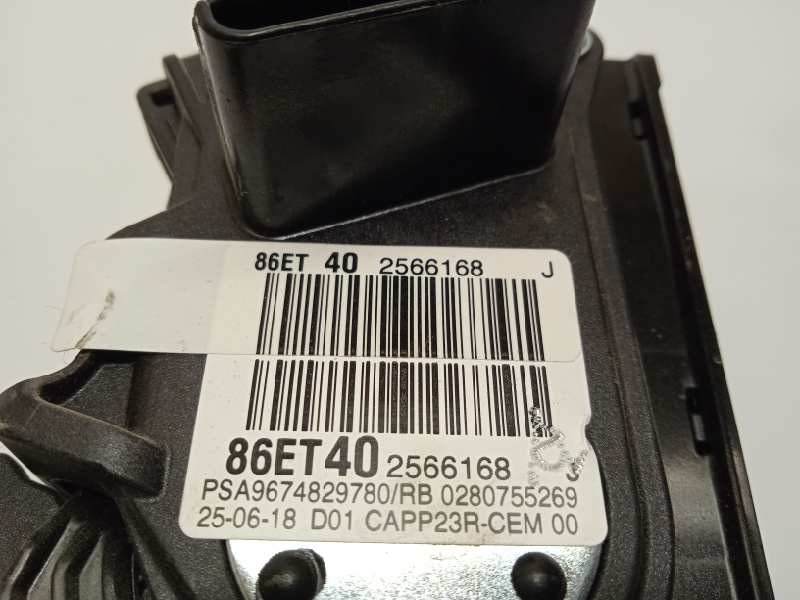 Recambio de potenciometro pedal para peugeot expert combi 1.6 blue-hdi fap referencia OEM IAM 9674829780  86ET40