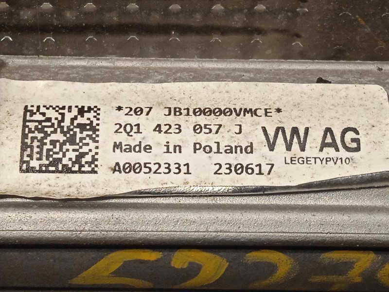 Recambio de cremallera direccion para seat ibiza (kj1) reference referencia OEM IAM 2Q1423057J  