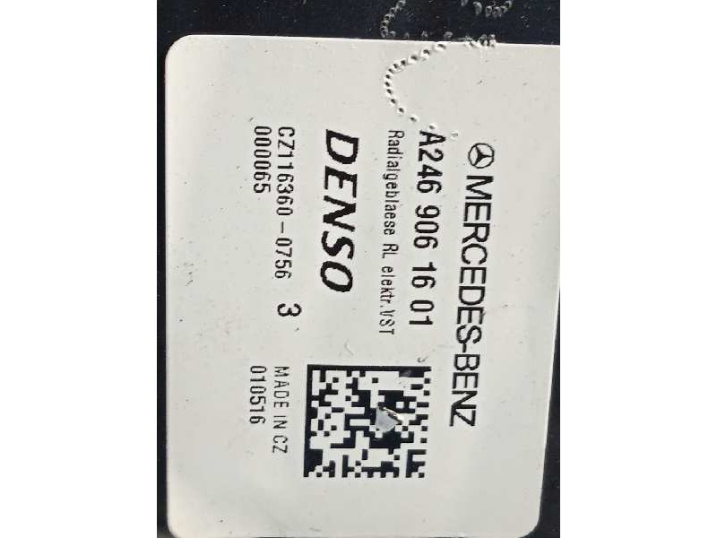 Recambio de motor calefaccion para infiniti q30 1.6 premium referencia OEM IAM A2469061601  CZ1163600756