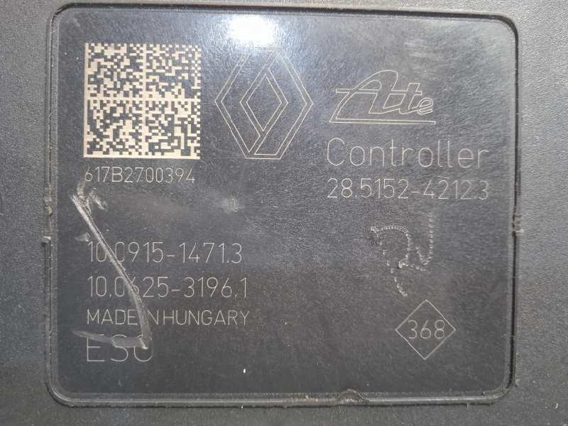 Recambio de abs para dacia dokker ambiance referencia OEM IAM 476600078R 28515242123 10022006554