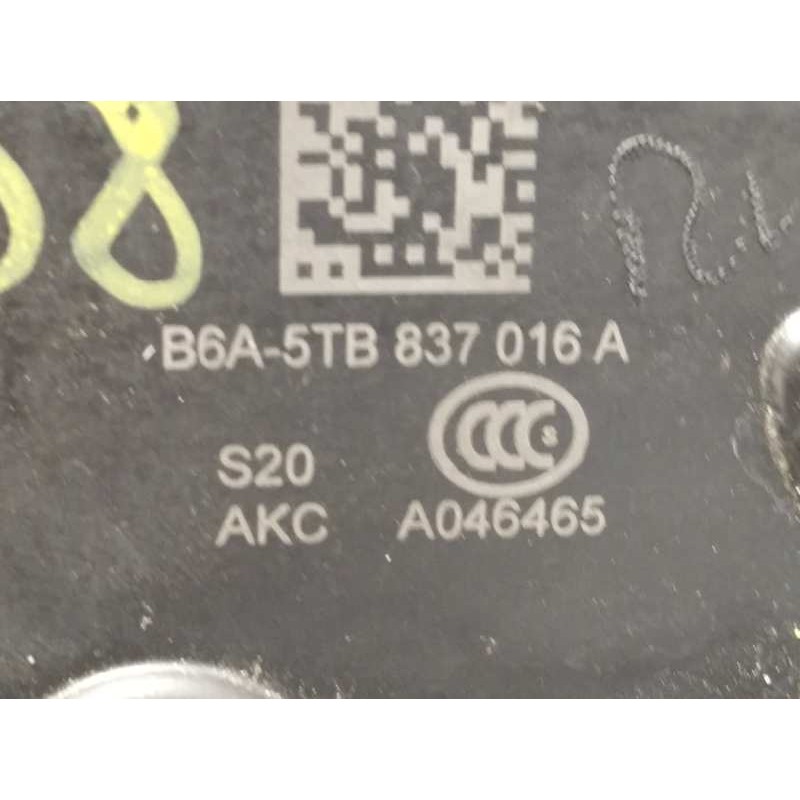 Recambio de cerradura puerta delantera derecha para volkswagen golf vii lim. (bq1) advance referencia OEM IAM 5TB837016A  B6A5TB