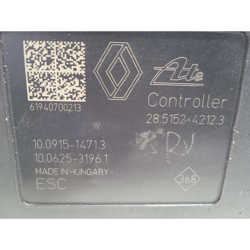 Recambio de abs para dacia dokker ambiance referencia OEM IAM 476600078R 28515242123 10022006554