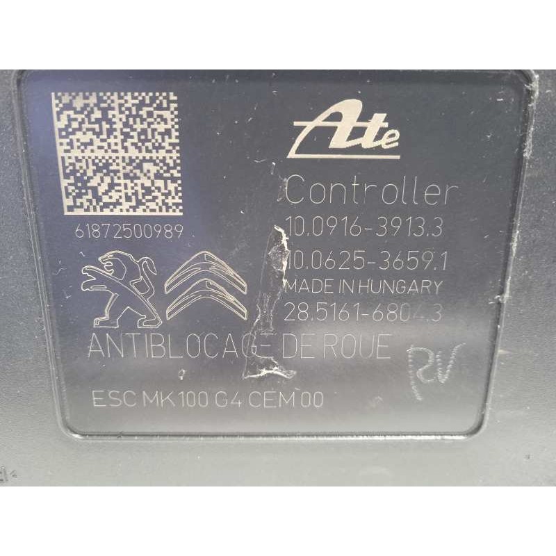 Recambio de abs para citroën c-elysée shine referencia OEM IAM 9822654880 10091639133 10022012064