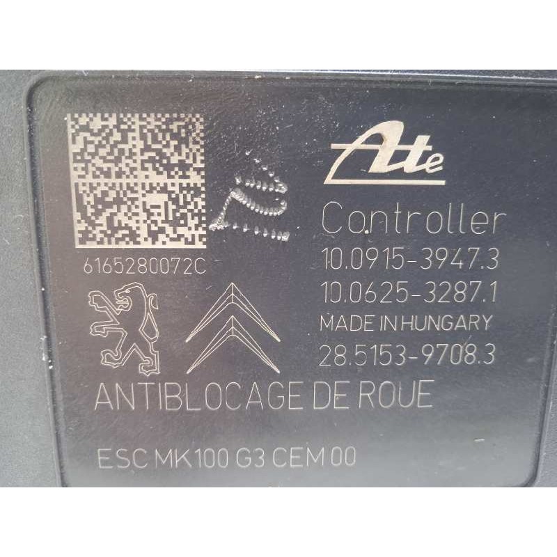 Recambio de abs para peugeot 208 allure referencia OEM IAM 9817031680 10091539473 10022007544
