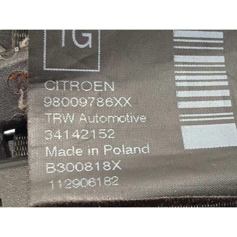 Recambio de kit airbag para citroën c4 cactus shine referencia OEM IAM 16351278BV  98012181ZD