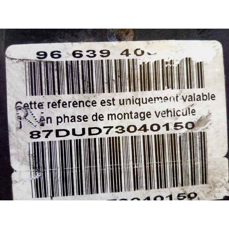 Recambio de abs para citroën c4 berlina exclusive referencia OEM IAM 9664160580 0265800706 0265232087