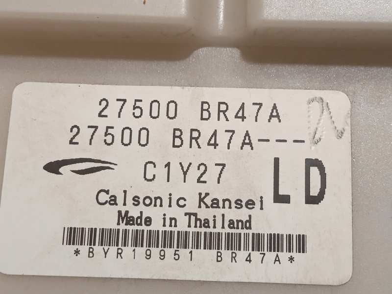 Recambio de mando climatizador para nissan qashqai (j10) acenta referencia OEM IAM 27500BR47A  