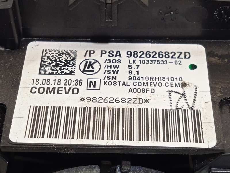 Recambio de mando intermitentes para citroën c4 cactus shine referencia OEM IAM 98262682ZD  