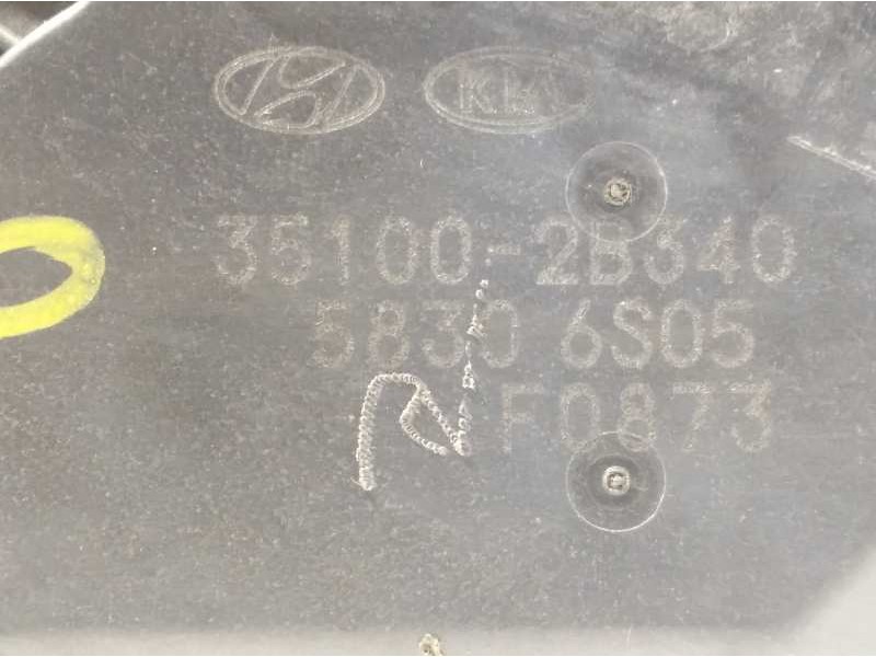 Recambio de caja mariposa para hyundai i30 (gd) turbo referencia OEM IAM 351002B340  