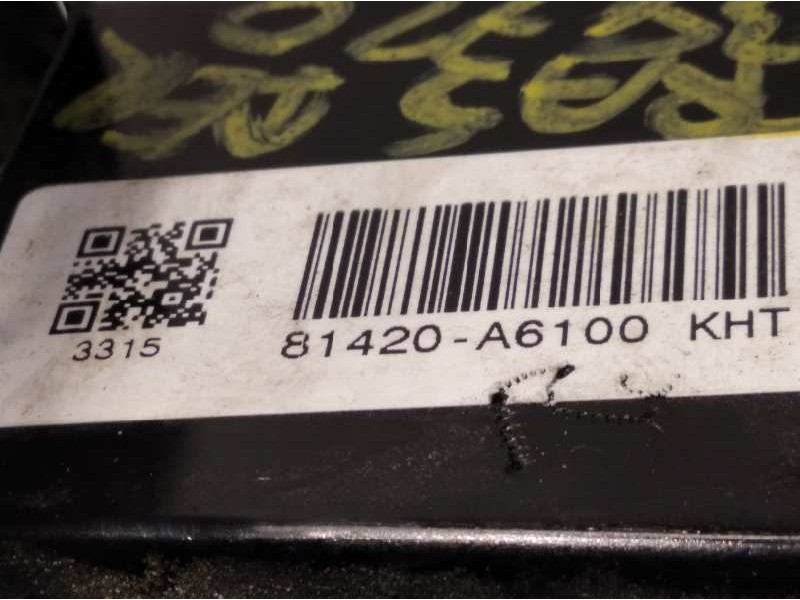Recambio de cerradura puerta trasera derecha para hyundai i30 (gd) turbo referencia OEM IAM 81420A6100  